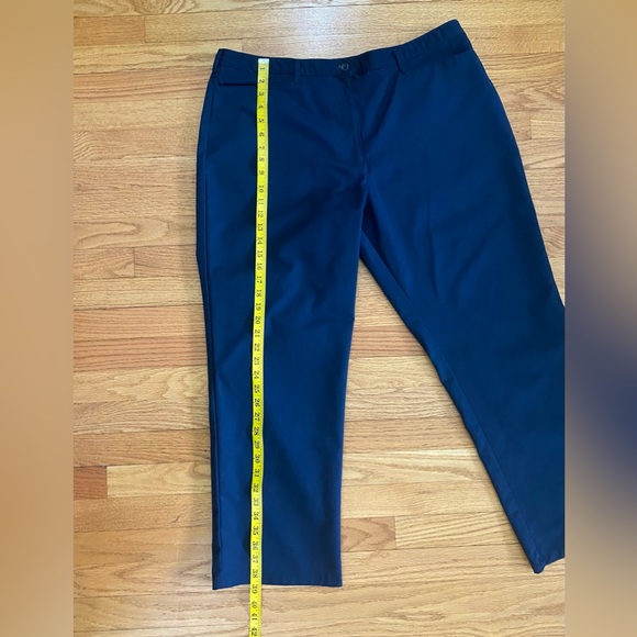 Cintas Cathy Fit Pants Women’s 18 Short Blue 3Pocket Uniform Pants Work Pants - Picture 9 of 10